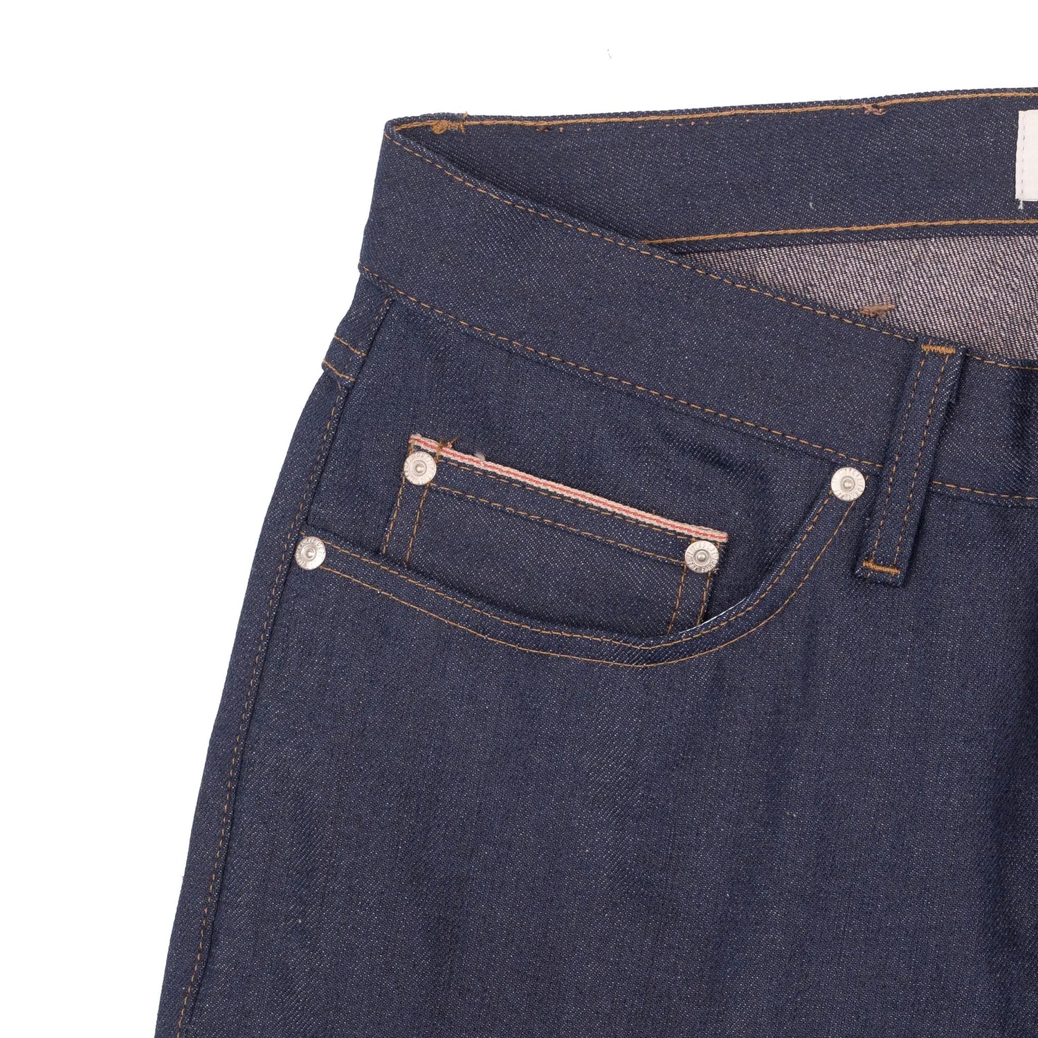 COFFEE DYE SELVEDGE - True Guy 12.5 oz - Raw Denim