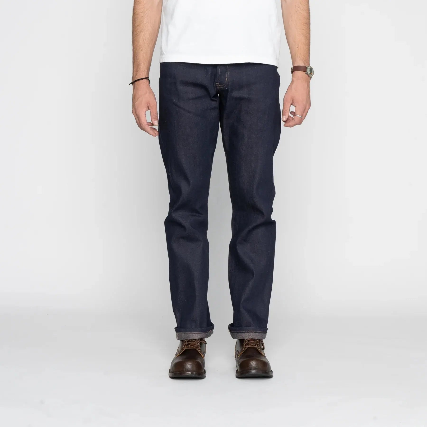 COFFEE DYE SELVEDGE - True Guy 12.5 oz - Raw Denim