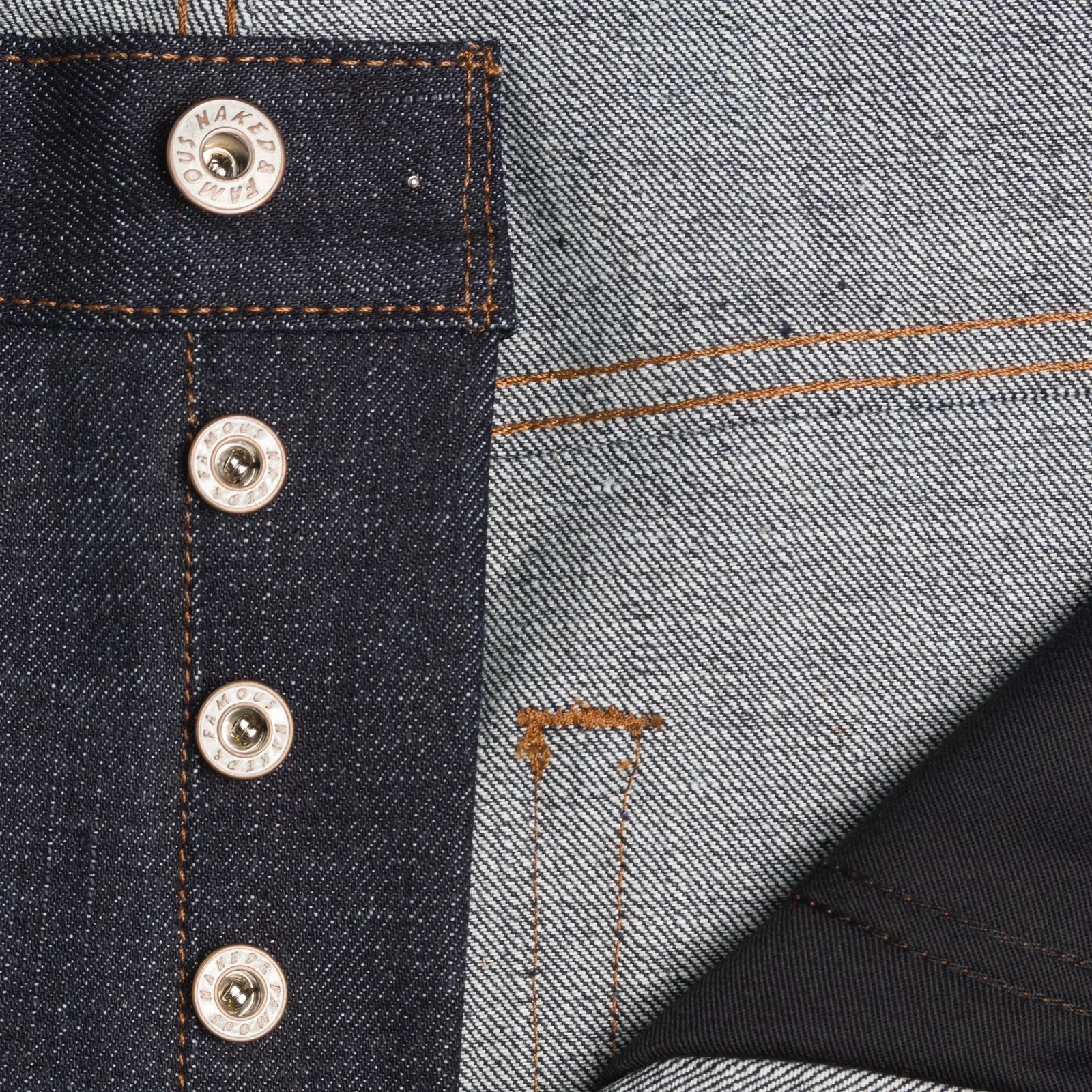 DEEP INDIGO RIGID SELVEDGE - Easy Guy 15oz - Raw Denim