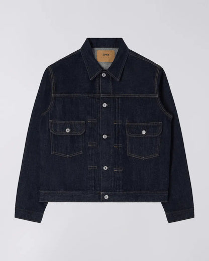 DENIM JACKET - Blue - Raw Denim