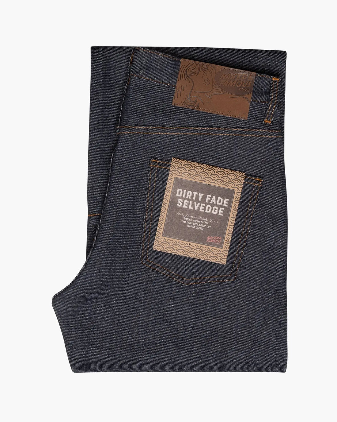 DIRTY FADE - Strong Guy 14.5 oz - Raw Denim