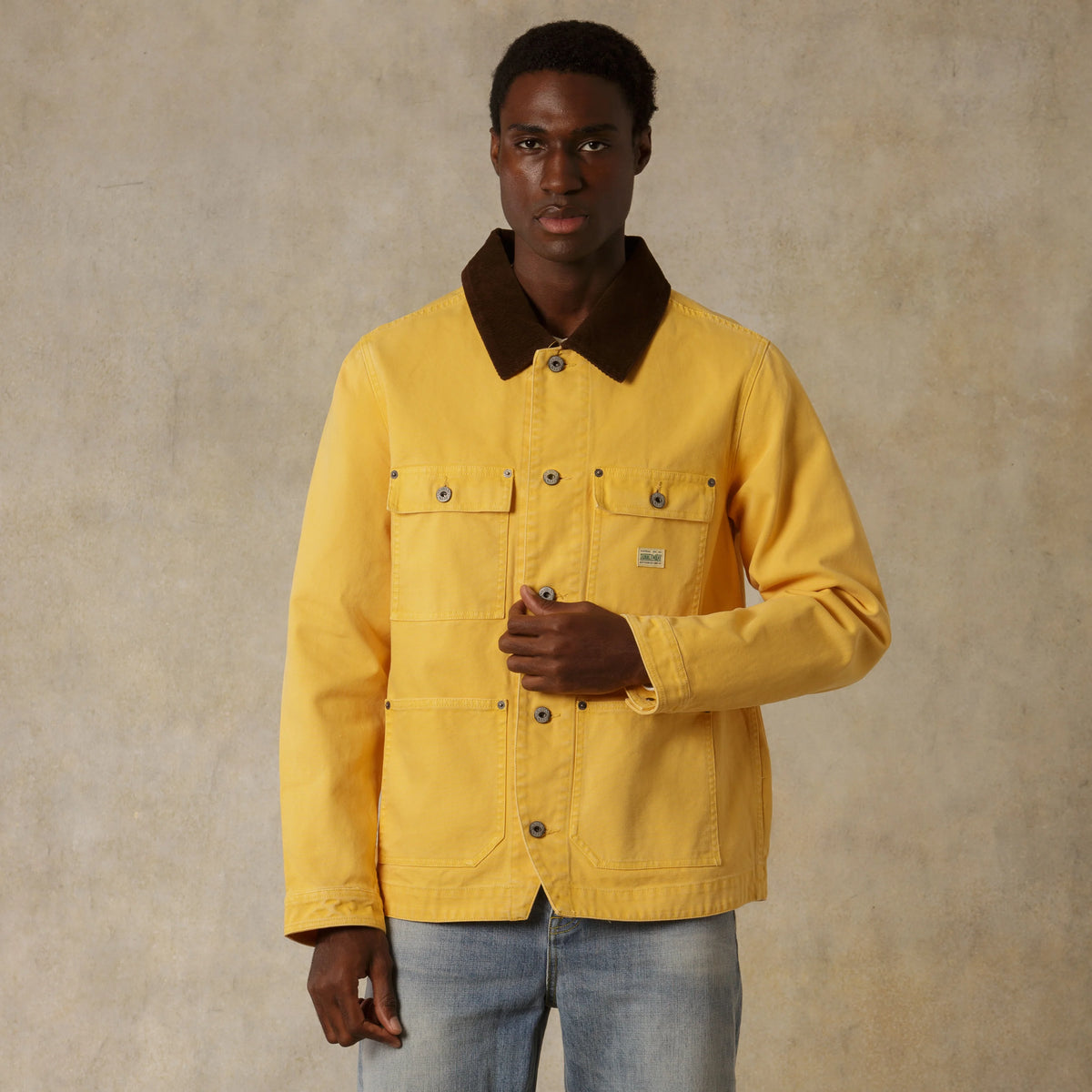 Crowell Jacket - Washed Yellow