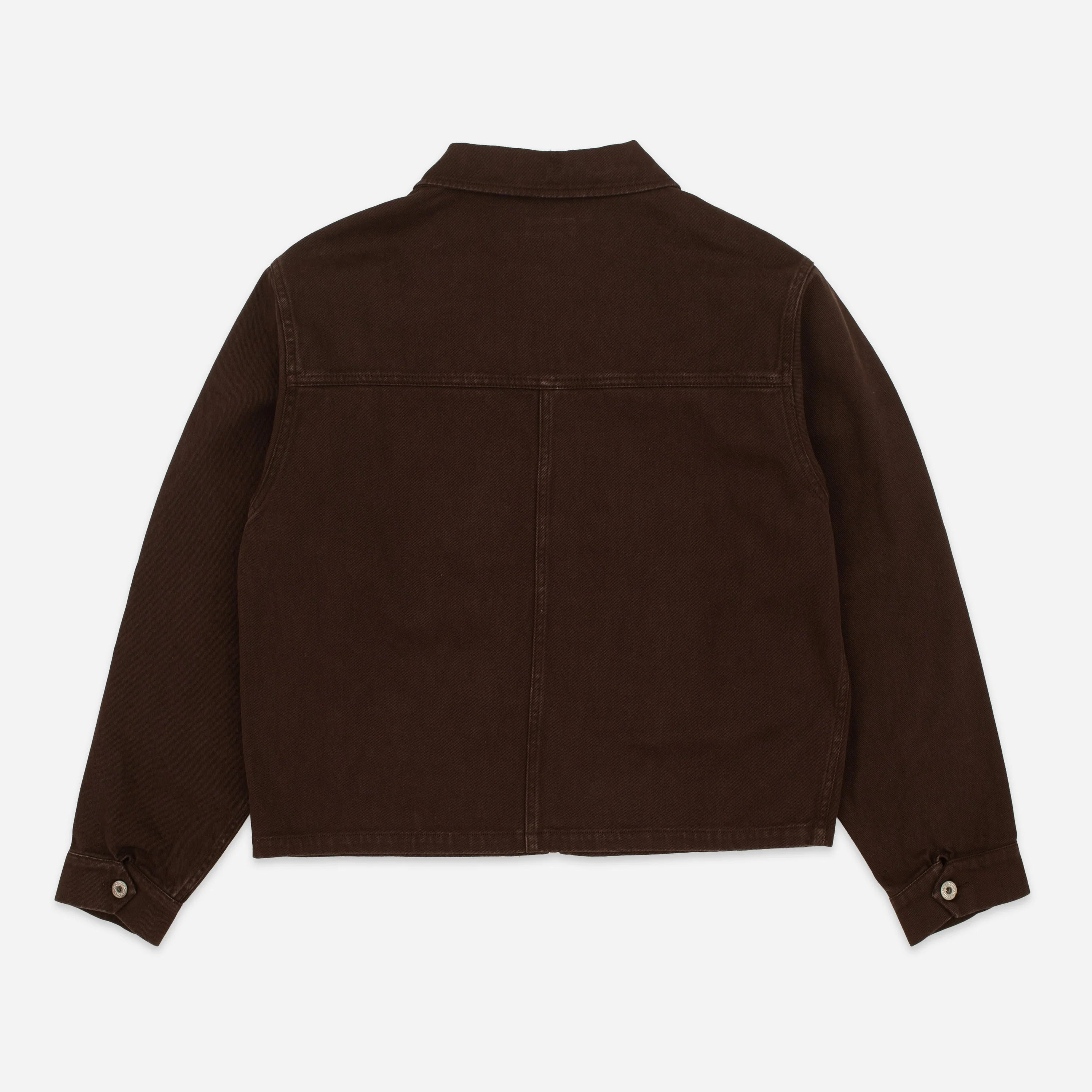 Crop Mecanic Jacket - Chocolate Plum