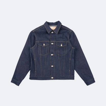 ELEPHANT 14 Dirty Elephant - Denim Jacket 20 oz - Raw Denim