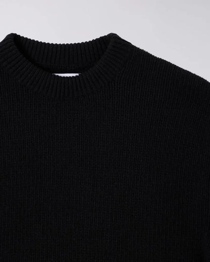 ELLIS SWEATER - Black - Raw Denim