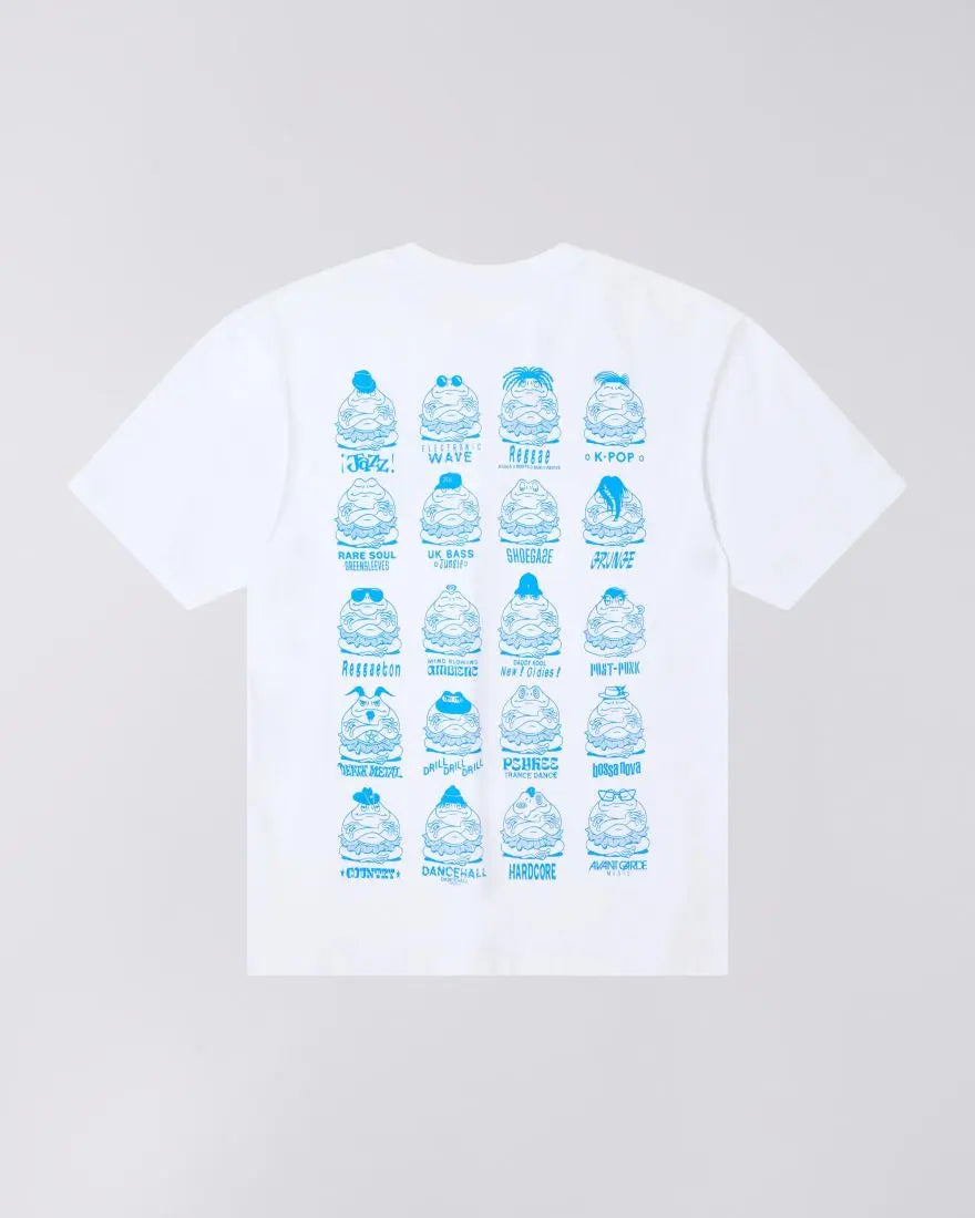 EMC VARIOUS T - SHIRT - White - Raw Denim