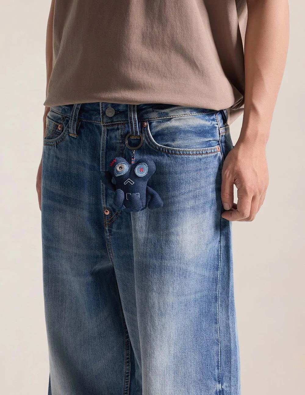Eivus Chin-Chin Denim Plushie - Dark Tone Indigo