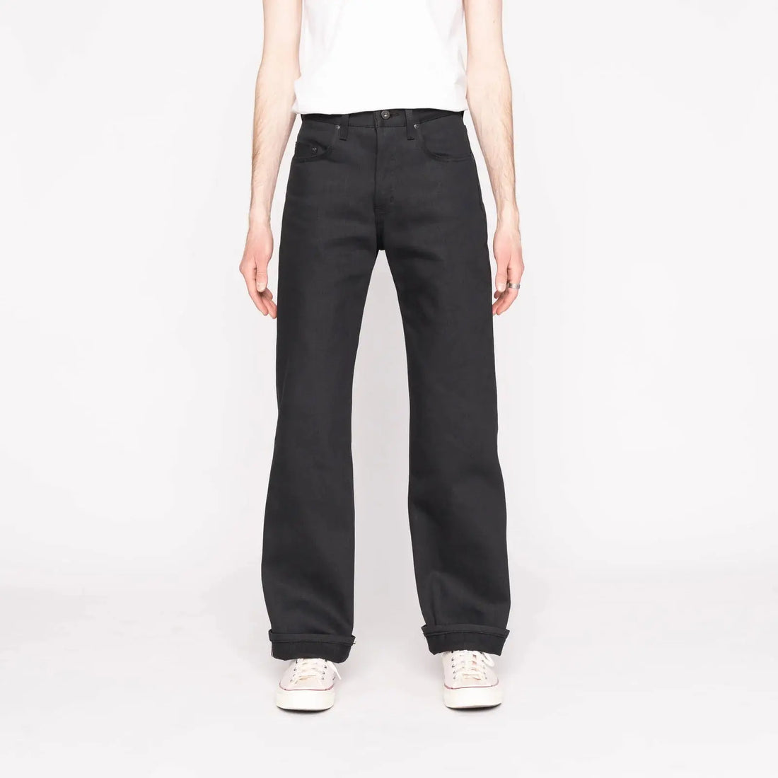 FOREVER BLACK SELVEDGE - Strong Guy 12.5oz - Raw Denim