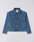 FREELAND JACKET - Blue Mid Stone Wash - Raw Denim