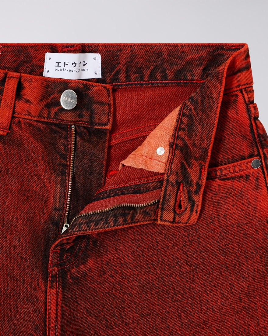 W's Olivia Pant  - Blue Ruby Overdyed - L30