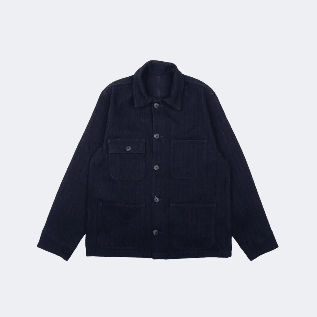 INDIGO SUGIAYA - Chore Coat - Raw Denim