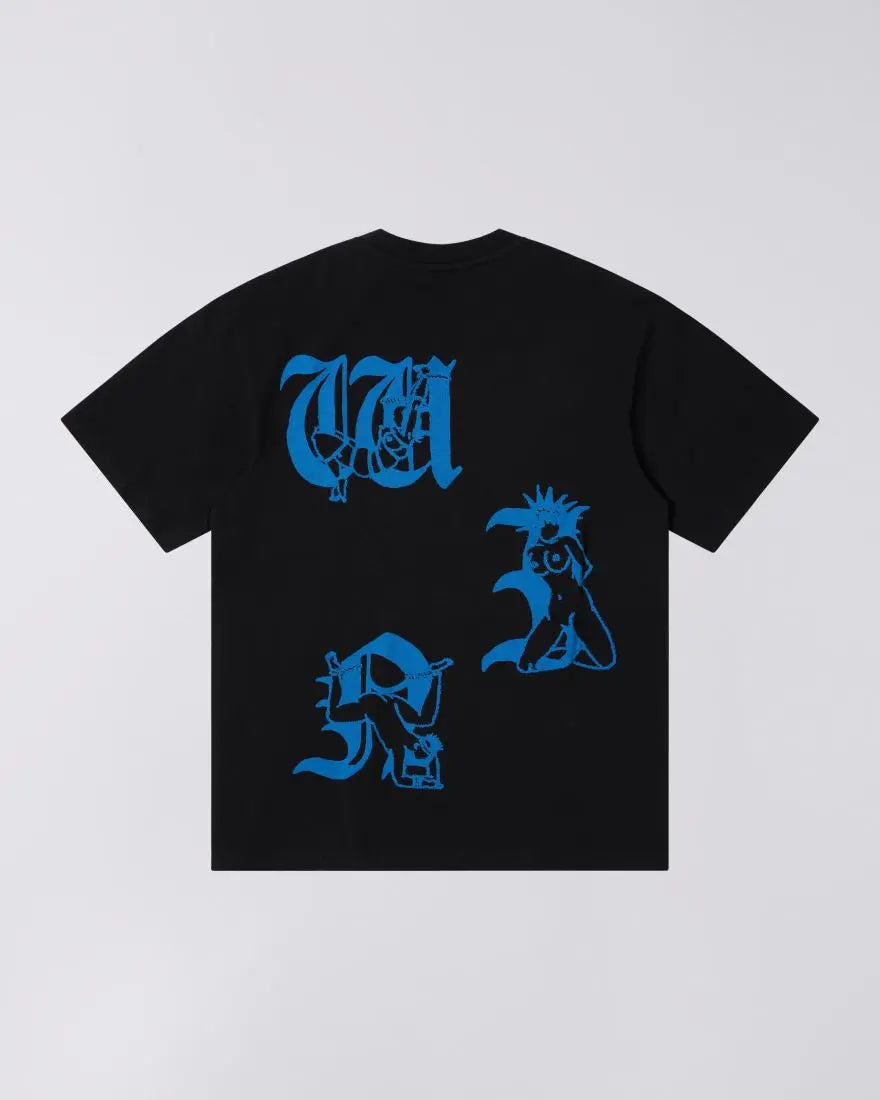 KINBAKU - BI T - SHIRT - Black - Raw Denim