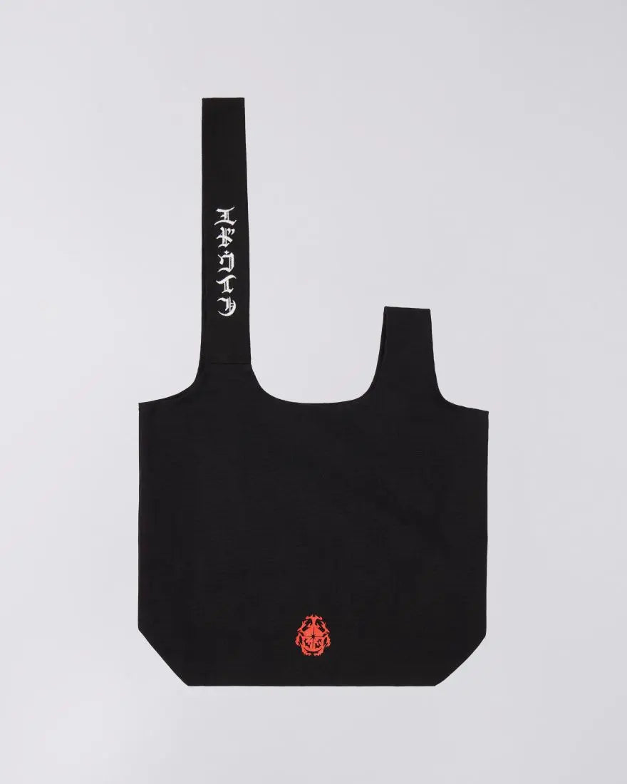 KNOT BAG - Black - Raw Denim