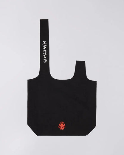 KNOT BAG - Black - Raw Denim