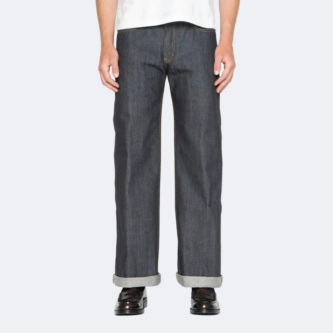 LEFT HAND TWILL - Strong Guy 13.75oz - Raw Denim
