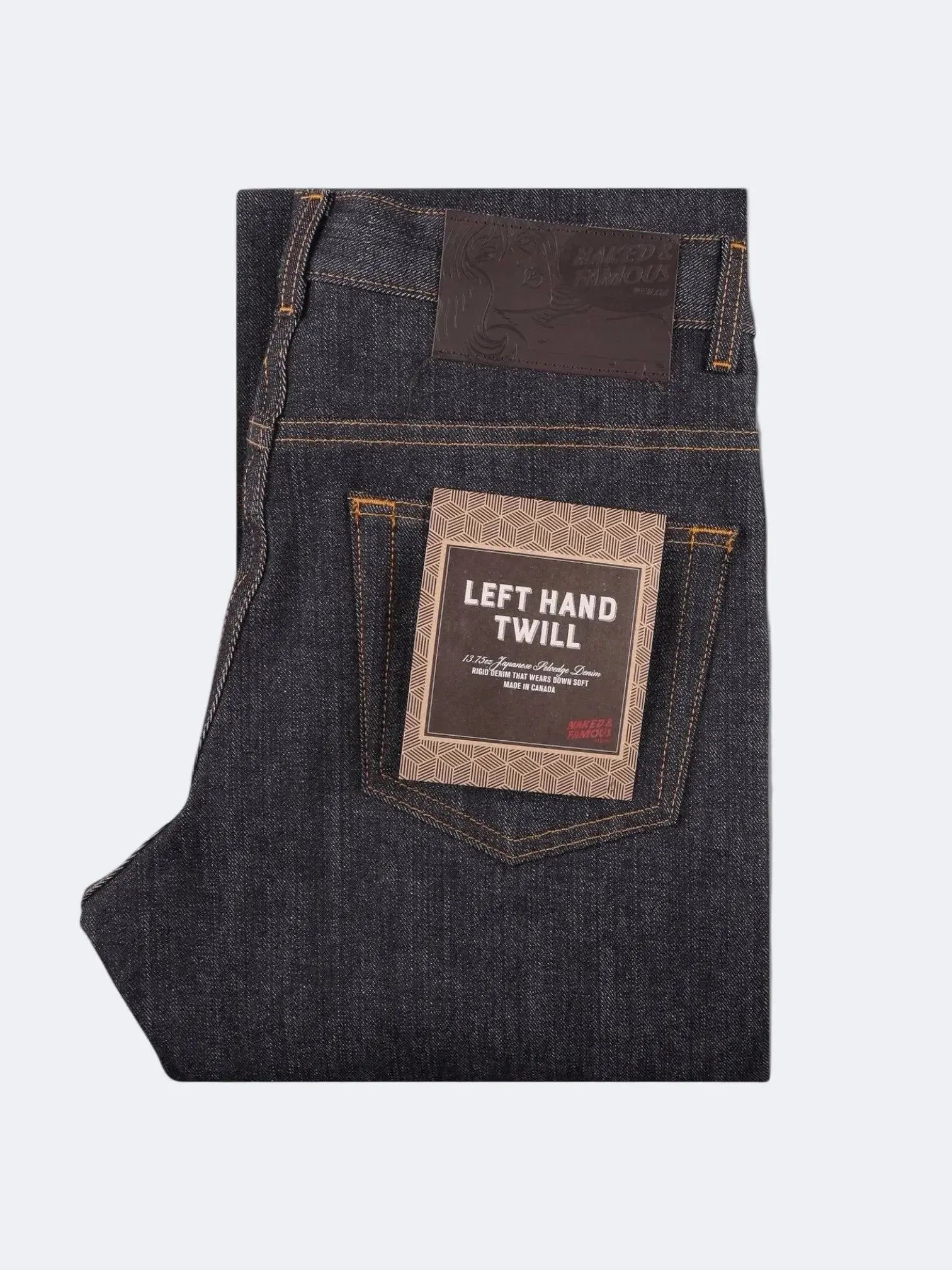LEFT HAND TWILL - True Guy 13.75oz - Raw Denim