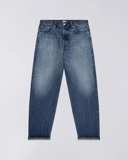 LOOSE JEANS - Blue Dark Used - Raw Denim