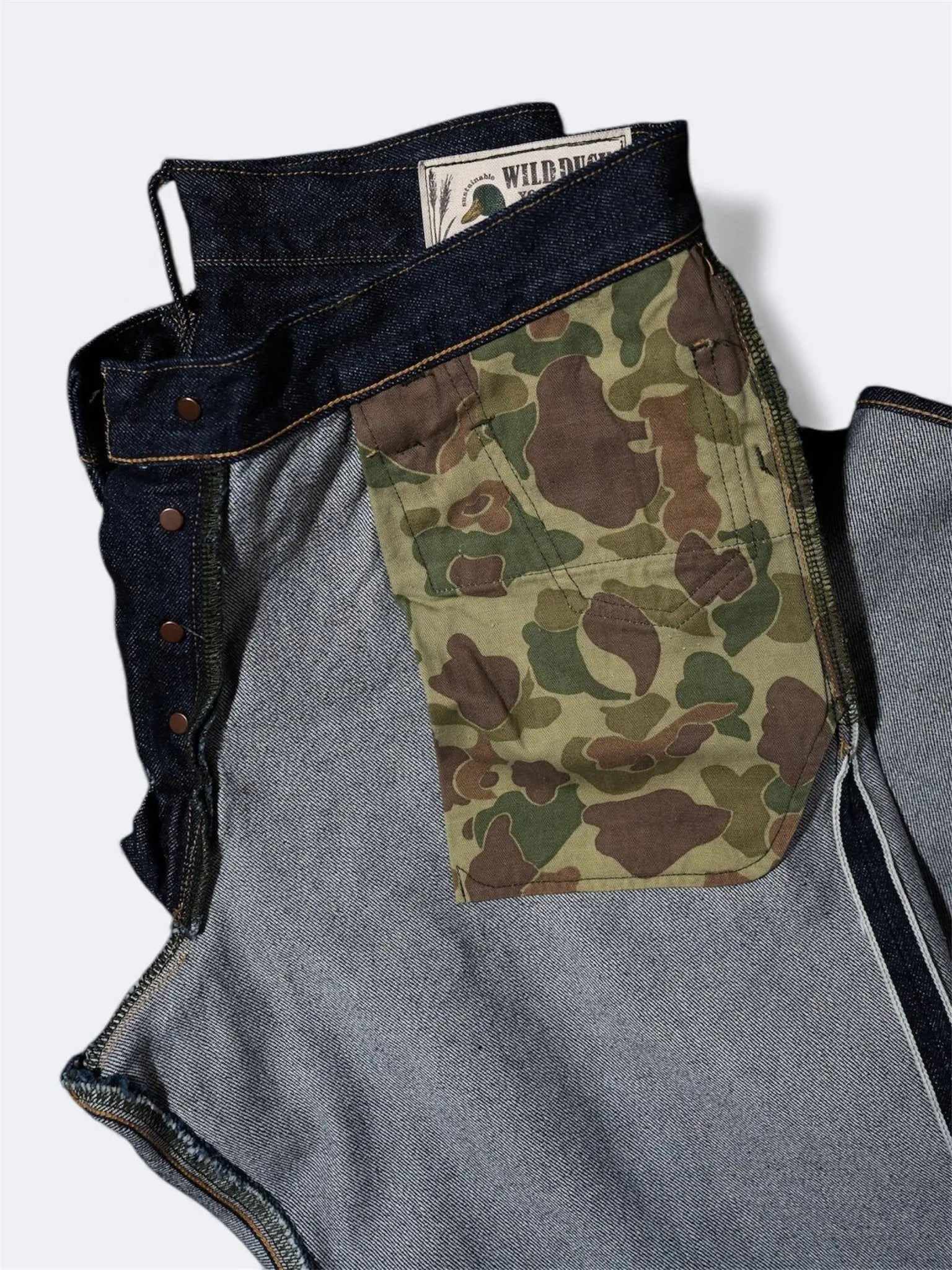 M1011RC (001) Yoshidenim Wild Duck Jeans