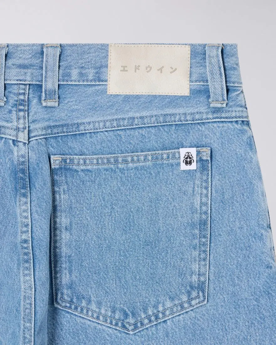 MATRIX PANT - Blue Heavy Bleach Wash - 32'' length