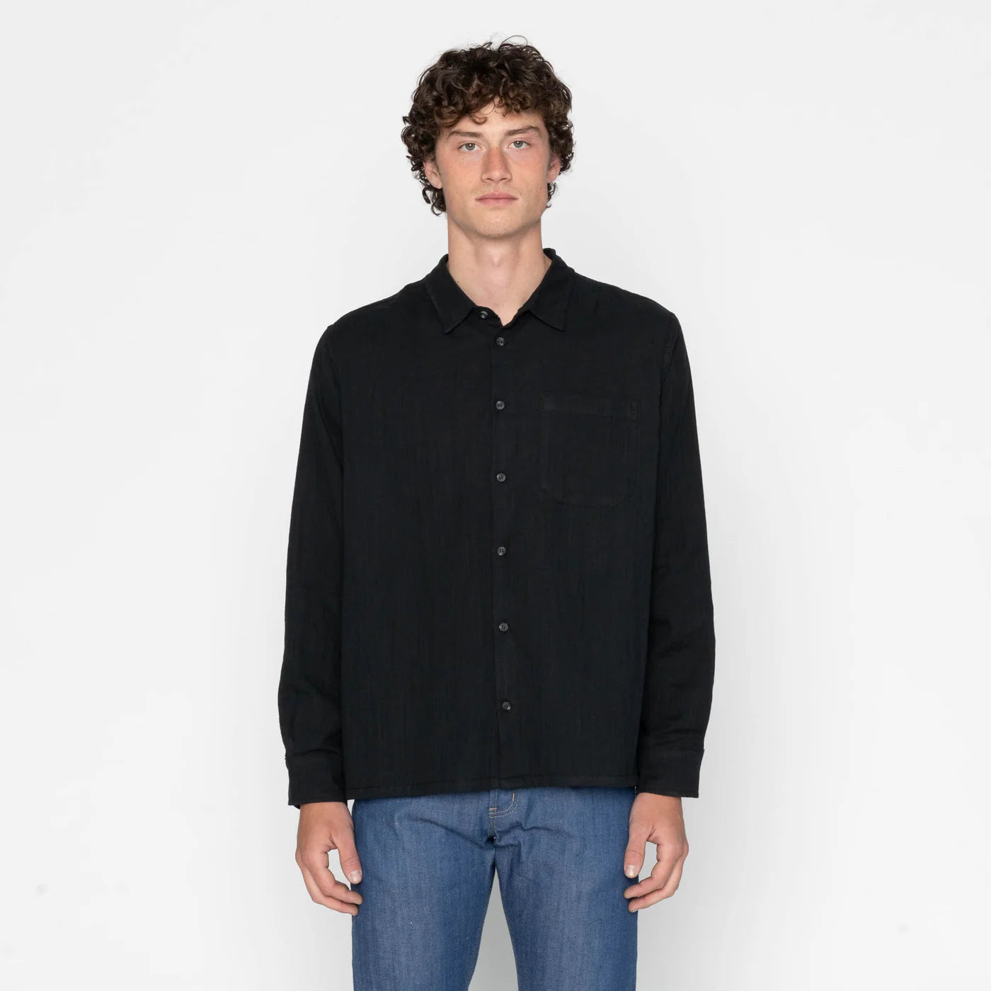 True Shirt - Double Weave Slub Gauze Shirt