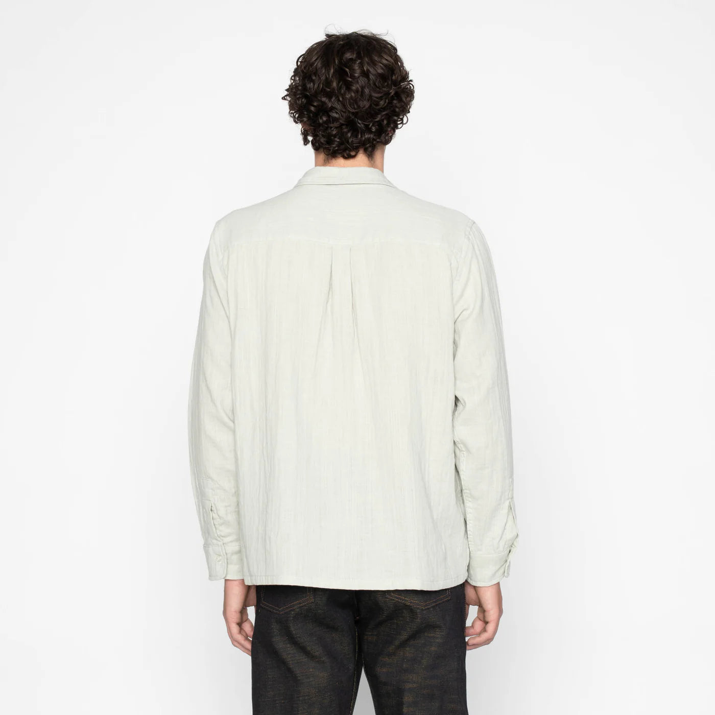 TRUE SHIRT - Double Weave Slub Gauze Shirt - Mint