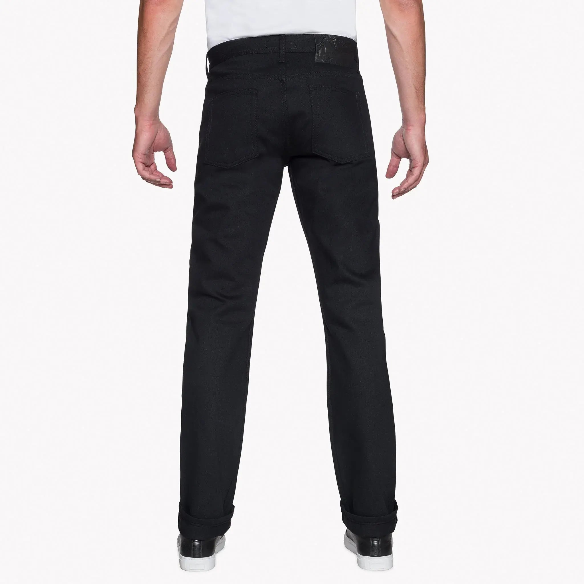 Naked &amp; Famous - Solid Black - 13 oz - Raw Denim