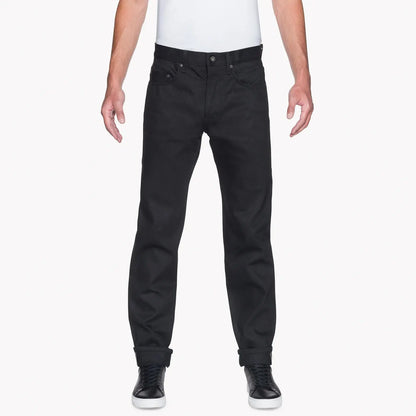 Naked &amp; Famous - Solid Black - 13 oz - Raw Denim