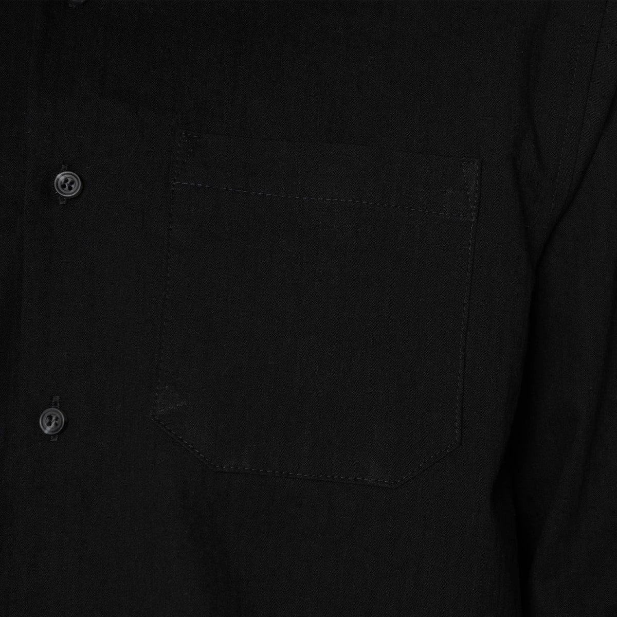 Black Herringbone - True Shirt - Black