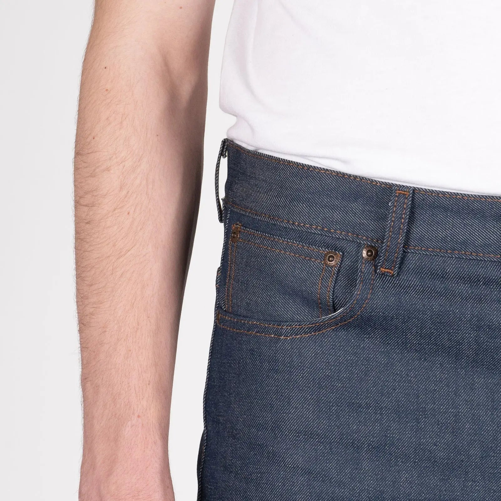 Natural Indigo Selvedge – Groovy Guy 12.5oz