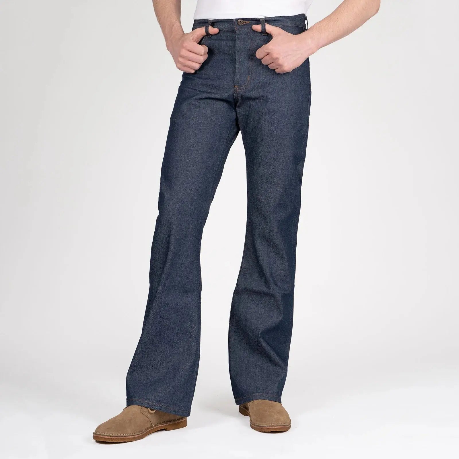 Natural Indigo Selvedge – Groovy Guy 12.5oz