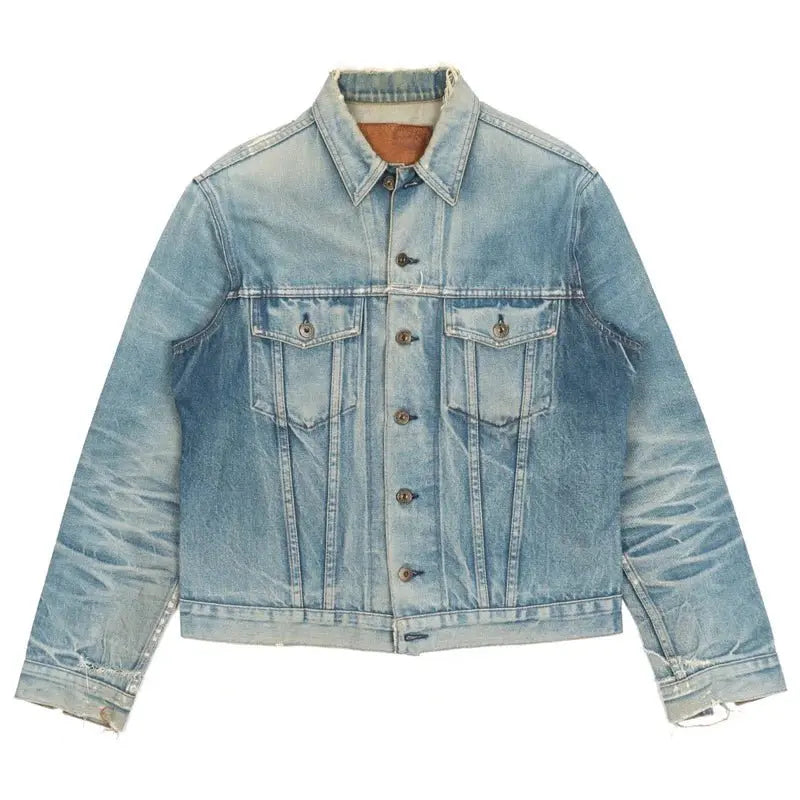 NATURAL INDIGO SELVEDGE - Strong Guy 12.5oz - Raw Denim