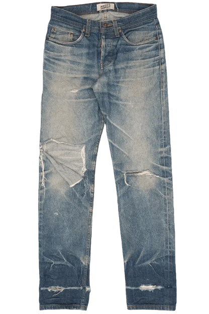 NATURAL INDIGO SELVEDGE - Strong Guy 12.5oz - Raw Denim