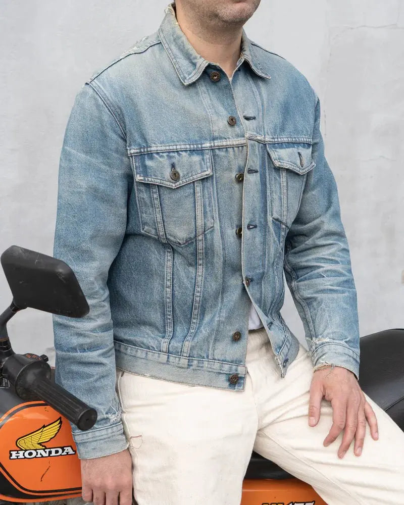 Natural Indigo Selvedge – Strong Guy 12.5oz