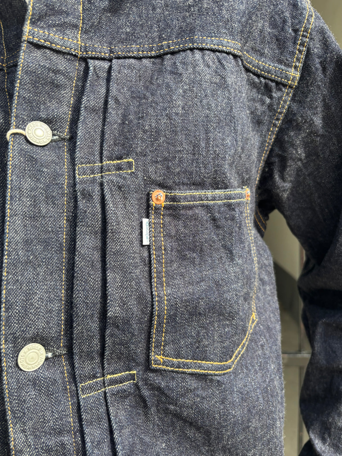 Omoto 3115 - 13.5oz - Type 1 Denim Jacket