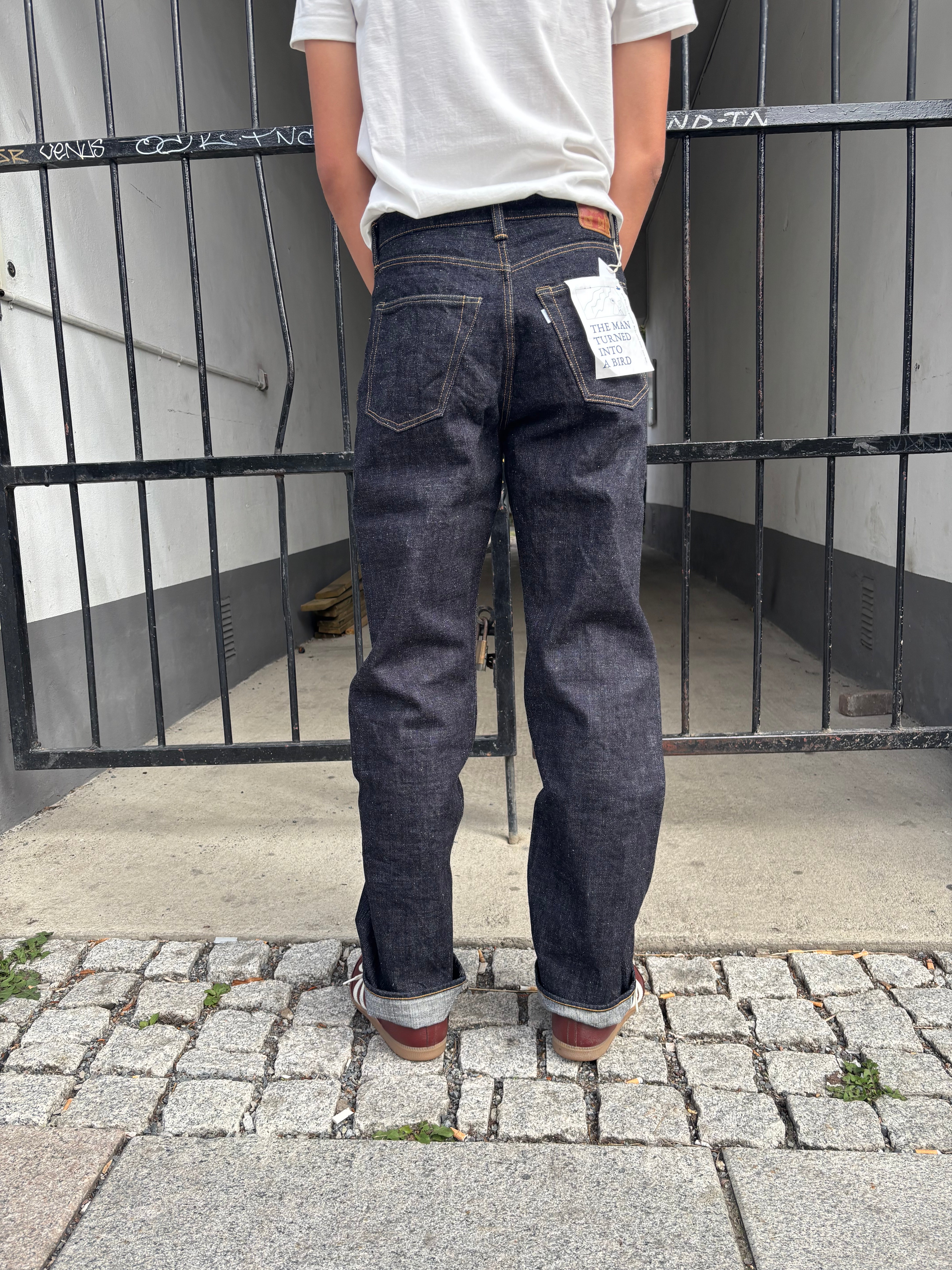 Omoto 0811 - 15.5oz Slup Nep Denim - Loose Wide Fit