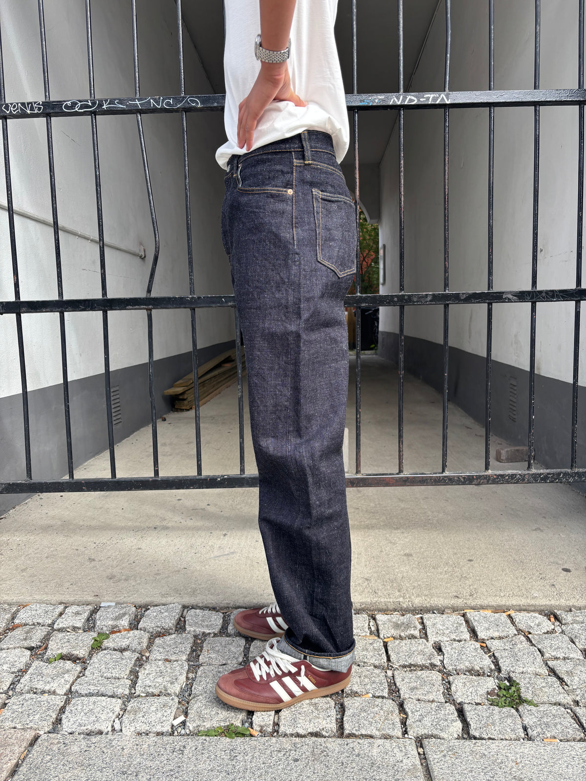 Omoto 0811 - 15.5oz Slup Nep Denim - Loose Wide Fit