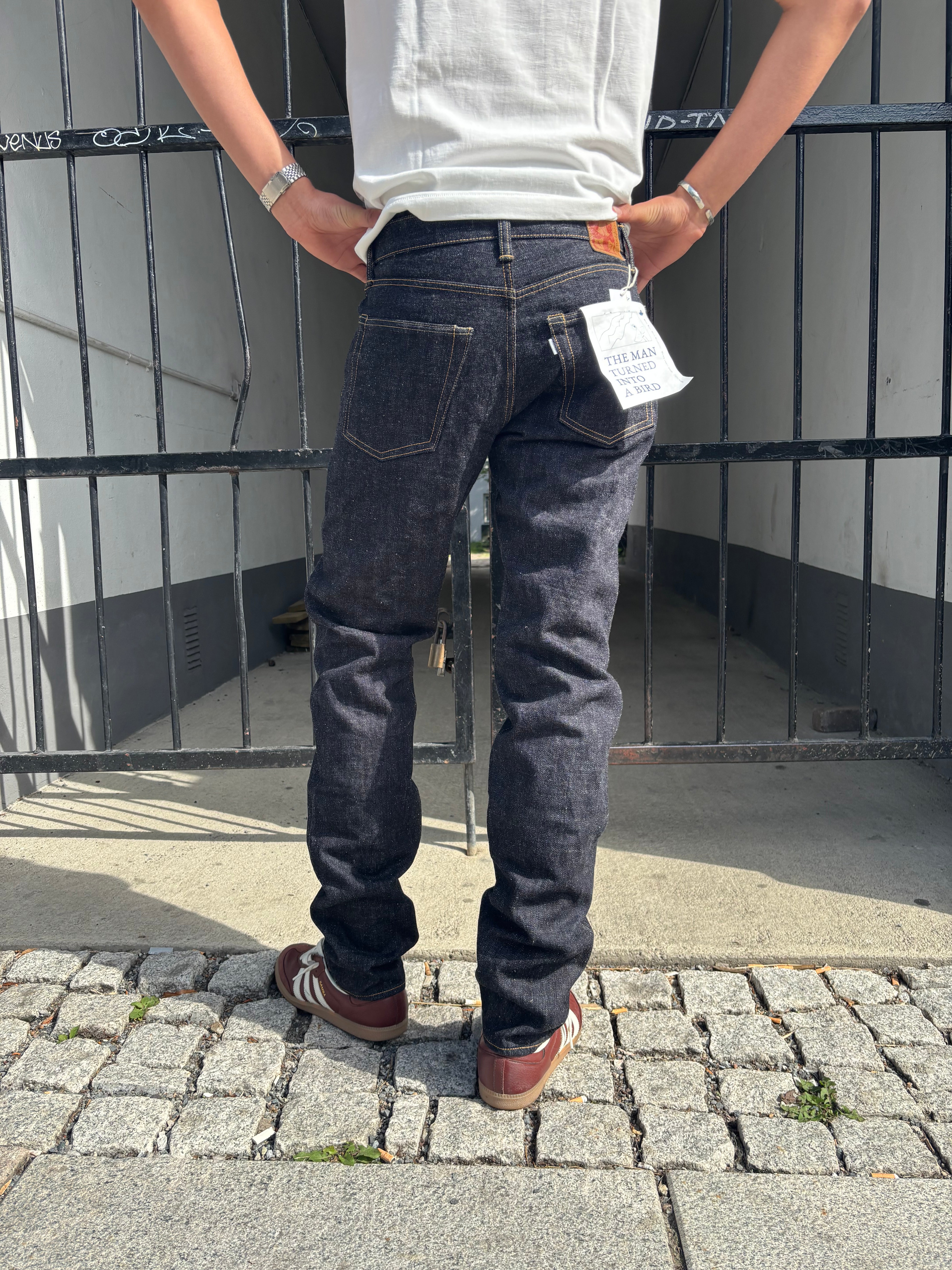 Omoto 0411 - 15.5oz Slup Nep Denim - Straight Fit