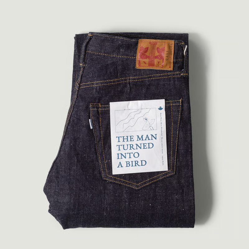 Omoto 0411 - 15.5oz Slup Nep Denim - Straight Fit