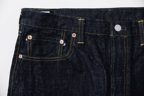 Omoto 0411 - 15.5oz Slup Nep Denim - Straight Fit