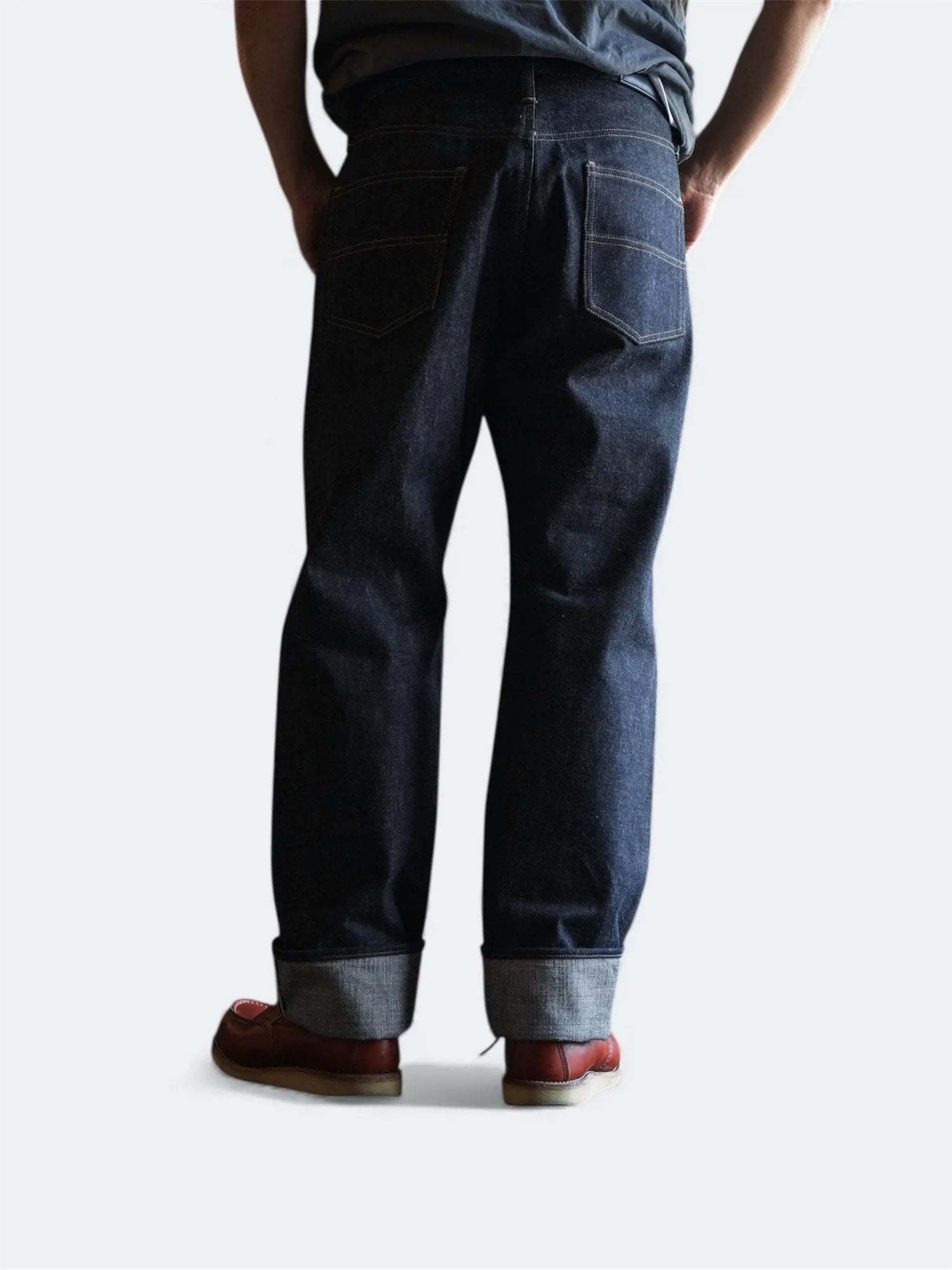 R008 (000W) RARE JEANS / Straight - Raw Denim