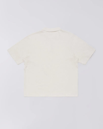 RICK POLO KNIT SS - Blue / Light Grey - Raw Denim