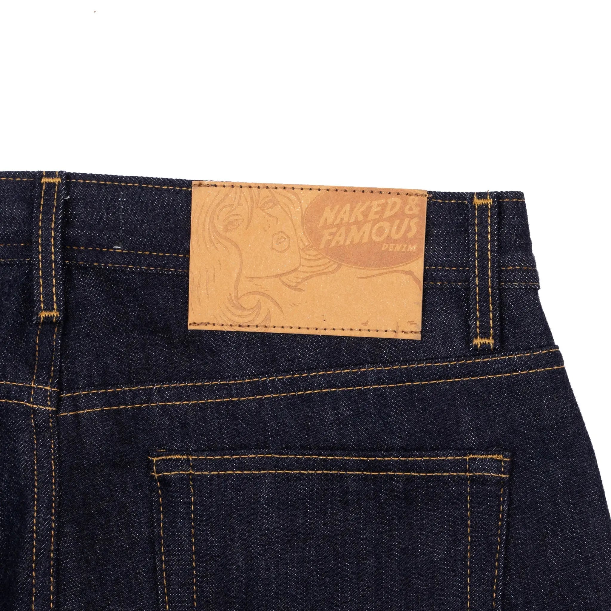 SEA ISLAND SELVEDGE - Weird Guy 12 oz - Raw Denim