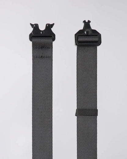 SMALL NYLON BELT - Black - Raw Denim