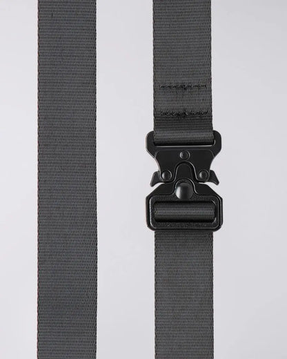 SMALL NYLON BELT - Black - Raw Denim