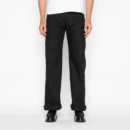 SOLID BLACK - Strong Guy - 13 oz - Raw Denim