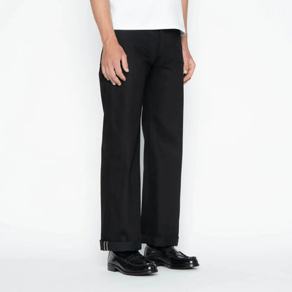 SOLID BLACK - Strong Guy - 13 oz - Raw Denim