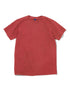 S/S CREW TEE - P. Faded red - Raw Denim