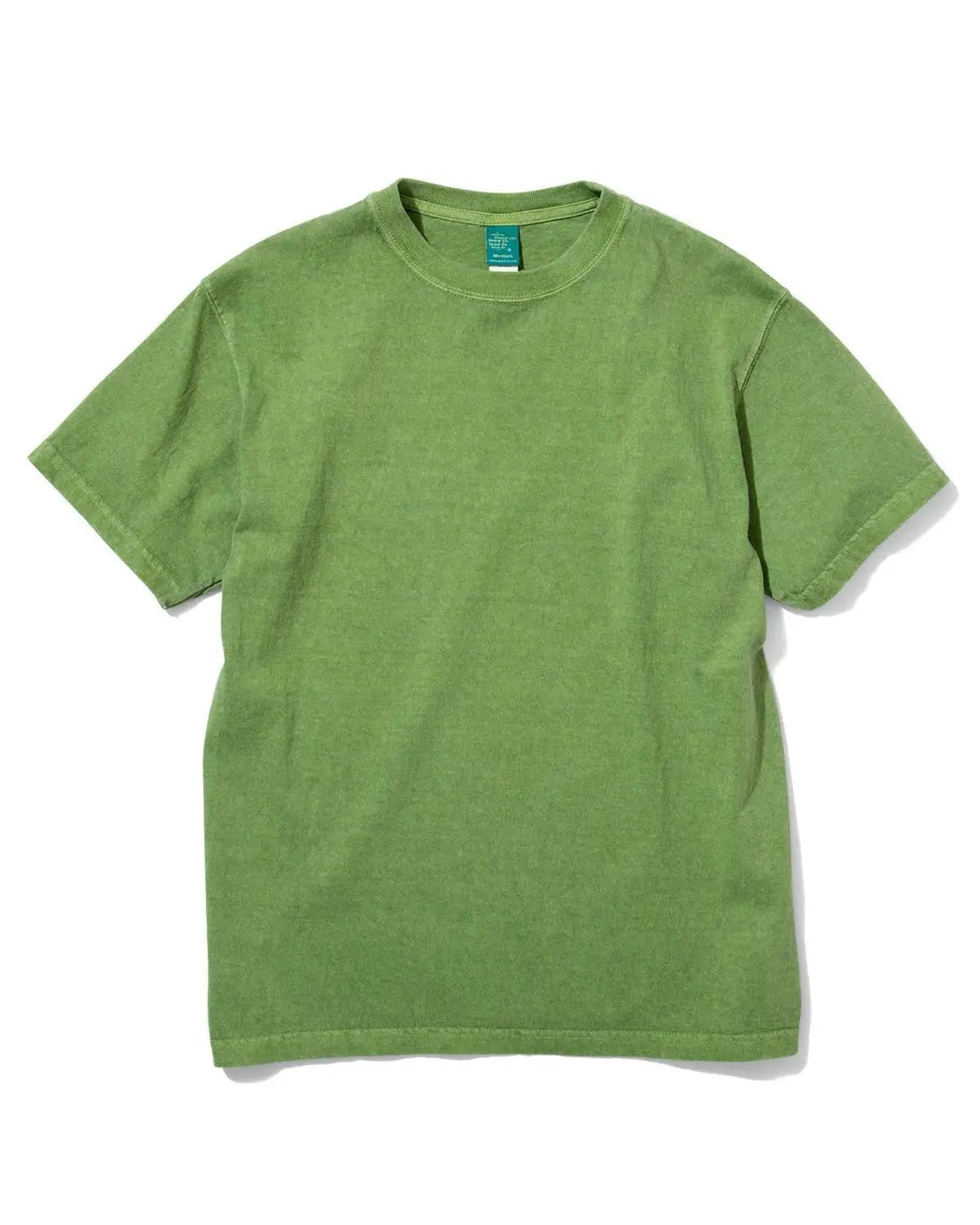 S/S CREW TEE - P - MATCHA - Raw Denim