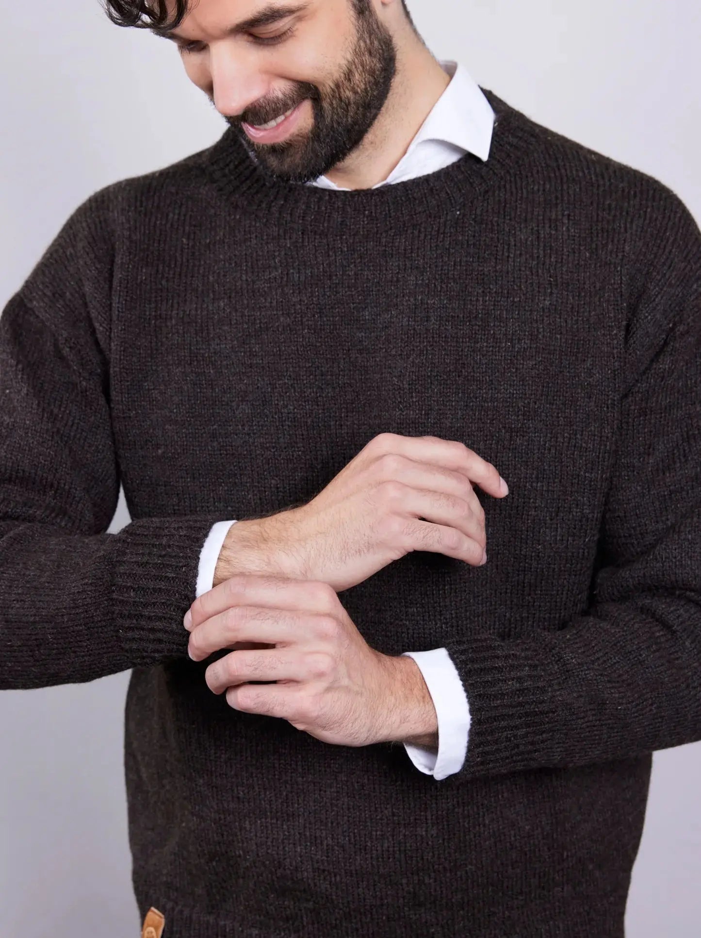 TROLLA ULLGESNER - Dark Brown - Raw Denim