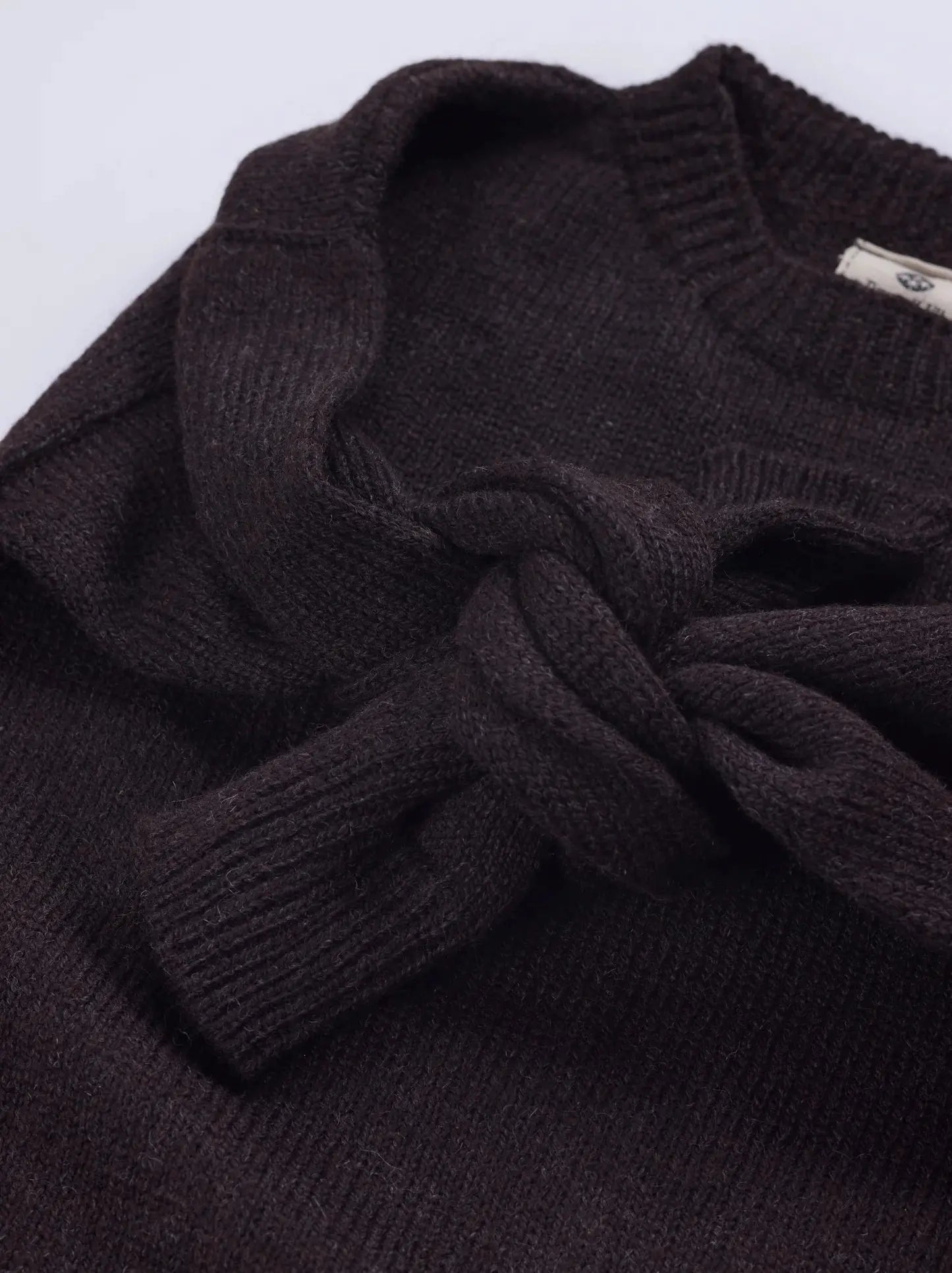 TROLLA ULLGESNER - Dark Brown - Raw Denim